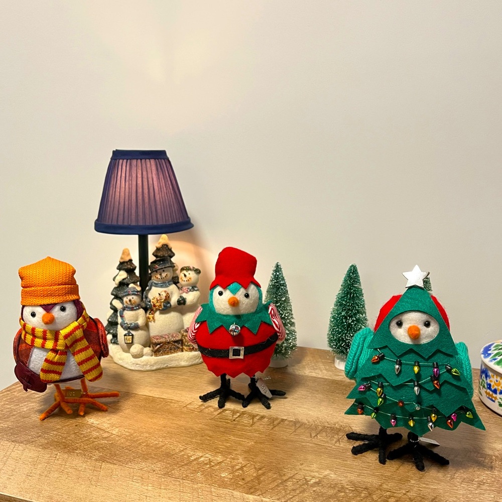 Trio of 2019 Target Christmas birdies